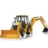 Rental backhoe loader